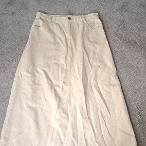 Maxi Khaki Skirt